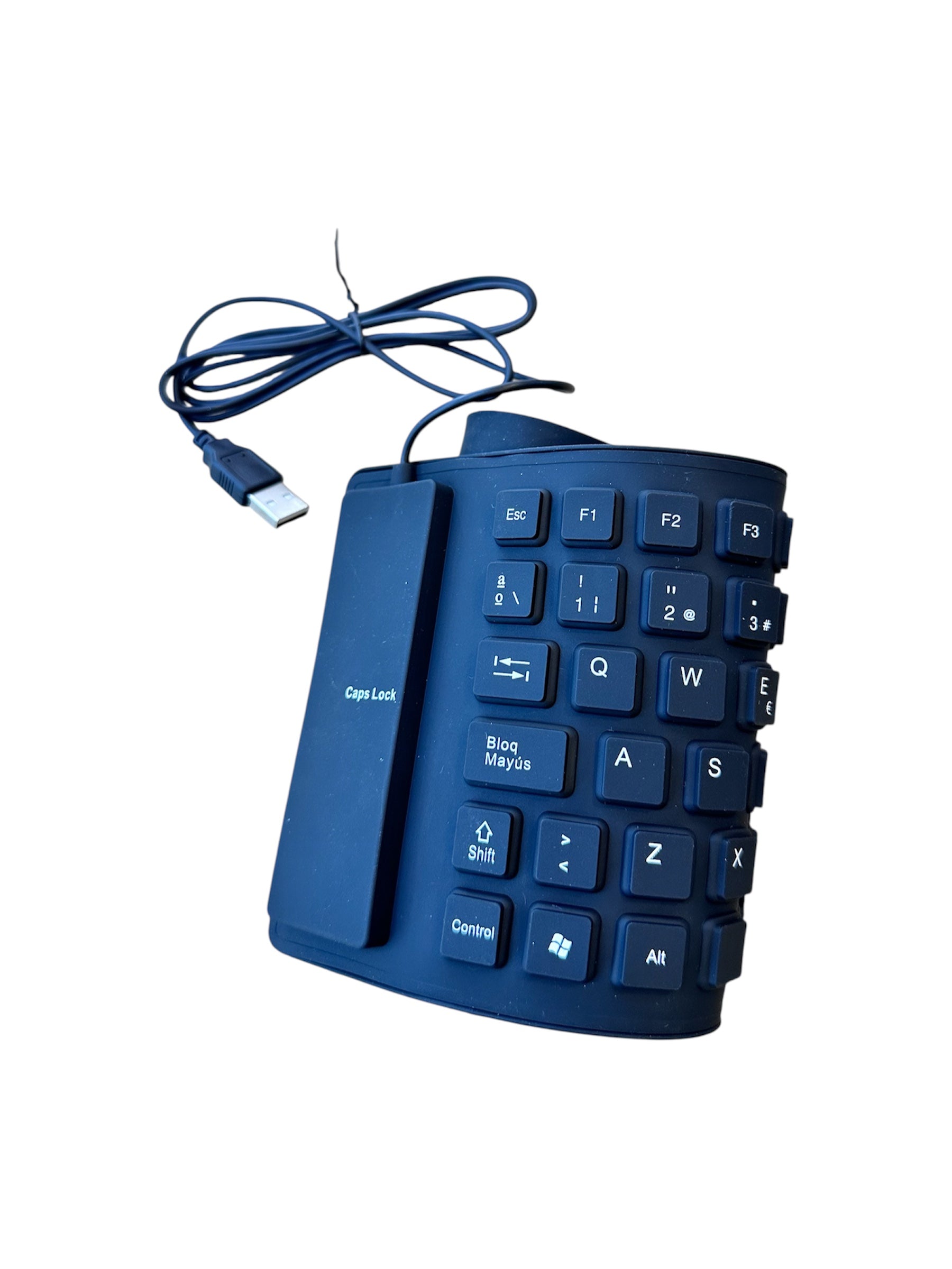Teclado flexible para pc