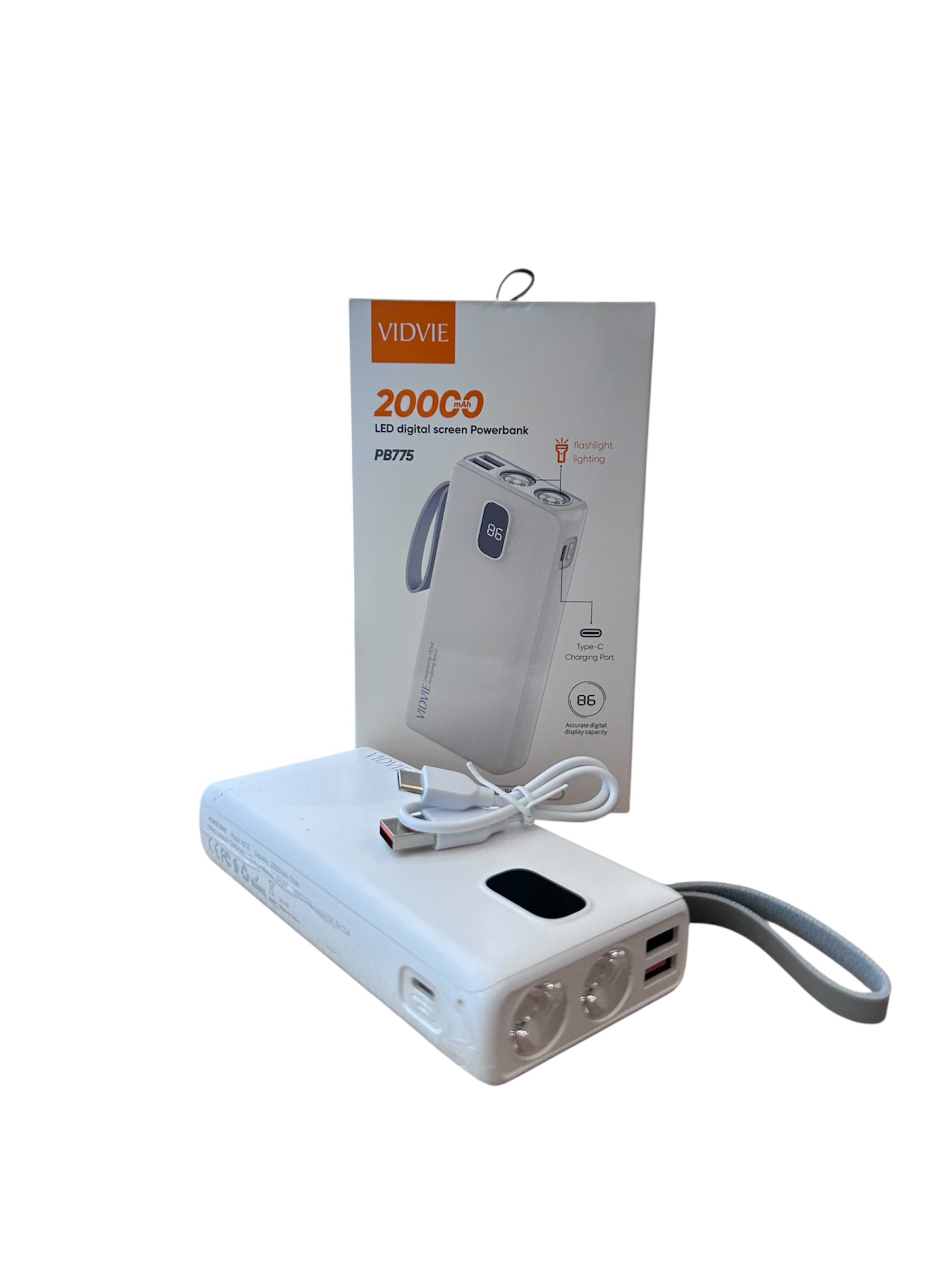Power bank con led digital 20000 mAh