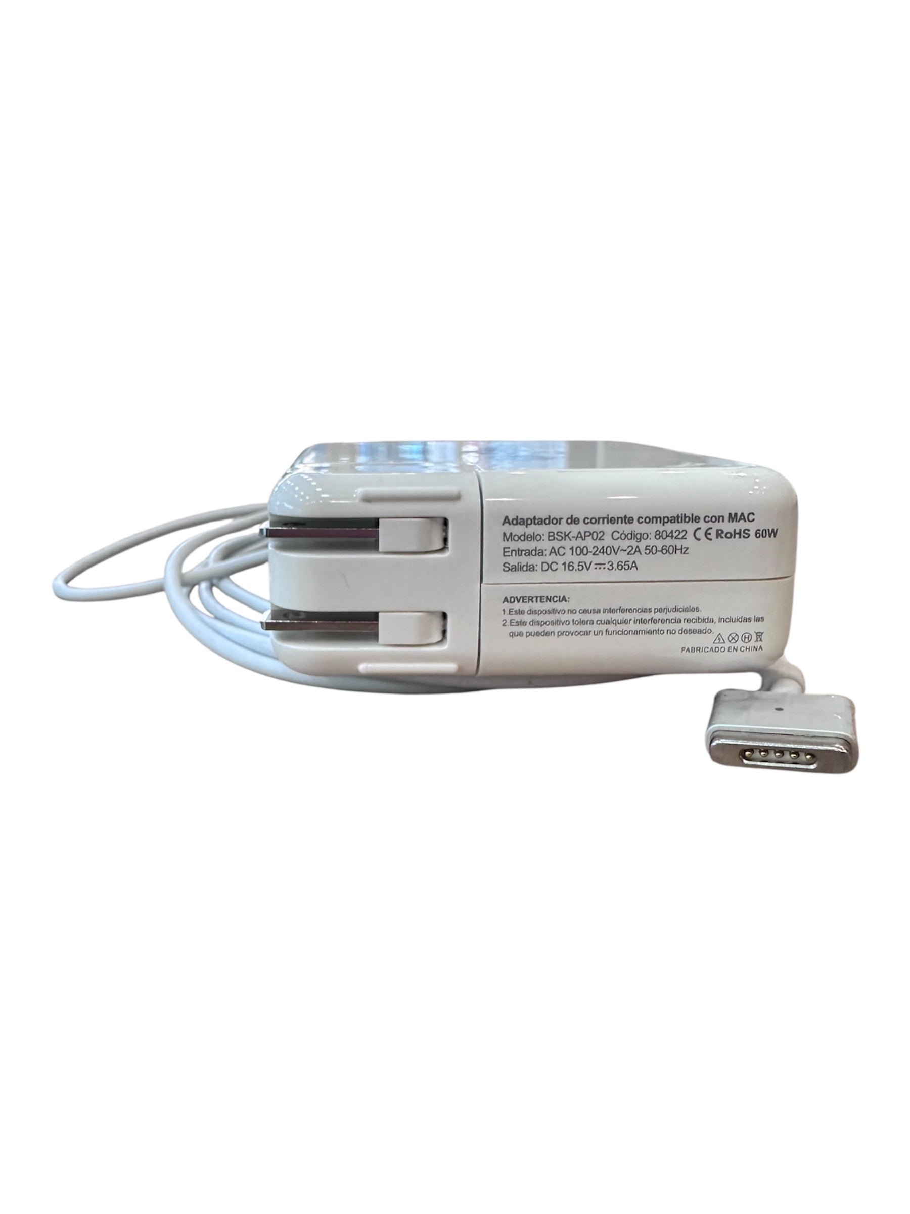 Cargador Para Macbook Air A1465 A1436 A1466 De 60W Magsafe 2 5 pines