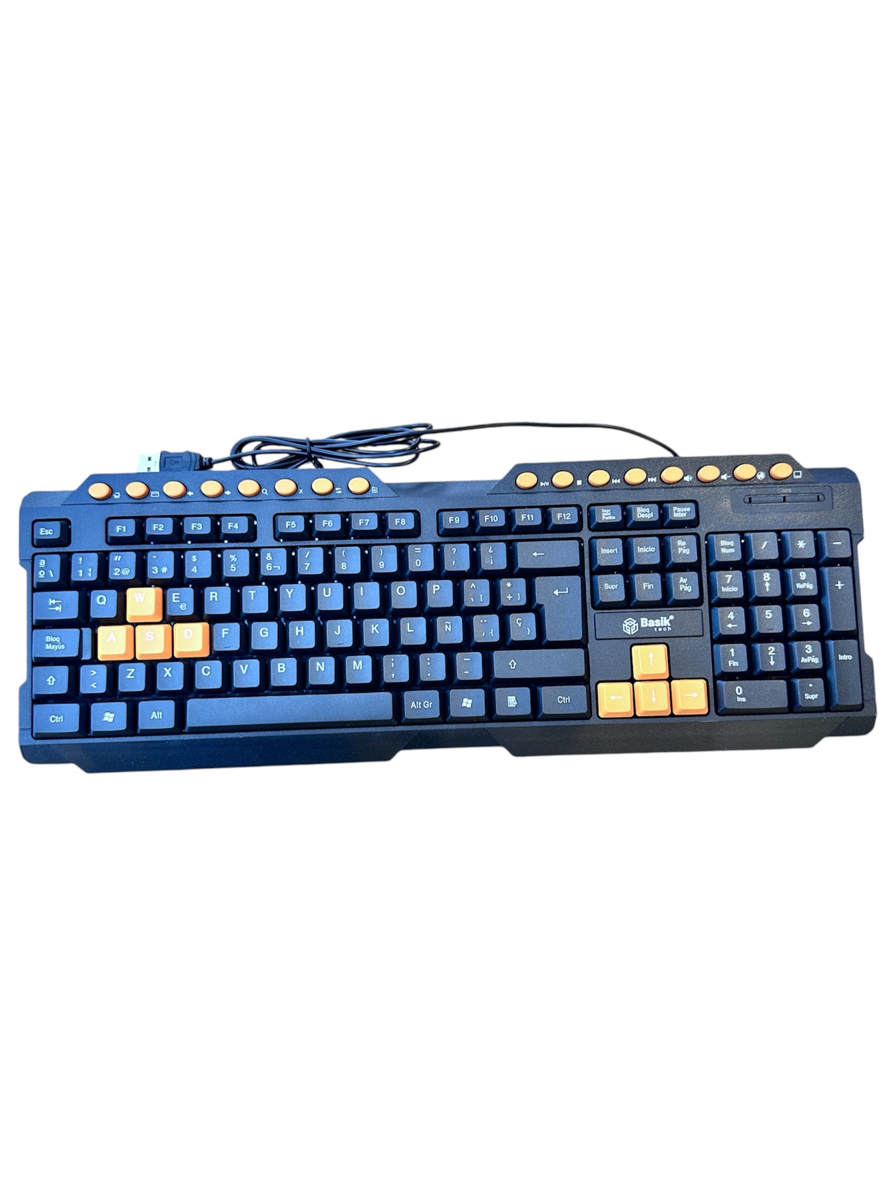 Teclado multimedia Basik Tech
