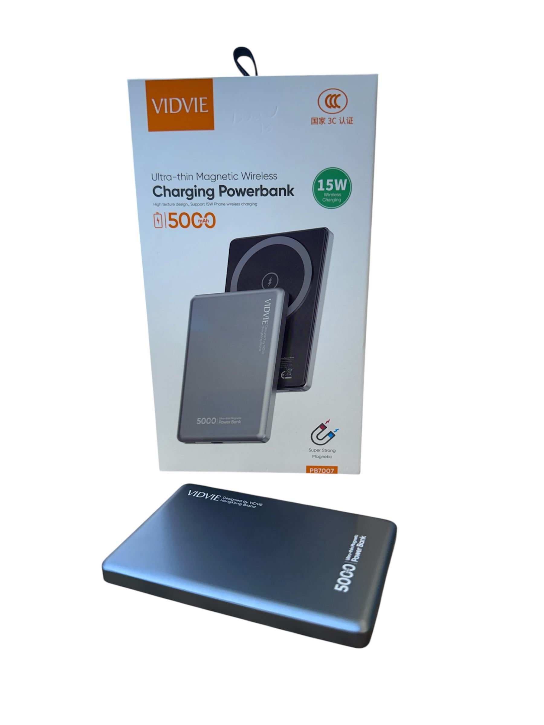 Power bank magnética 5000 mAh