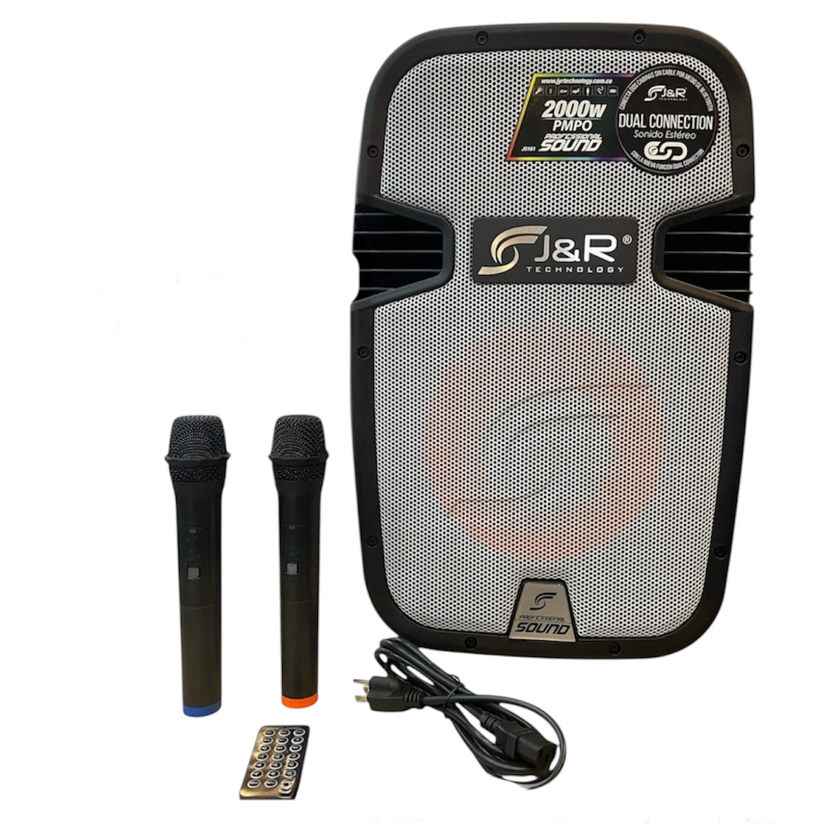 Cabina profesional recargable 12” J&R