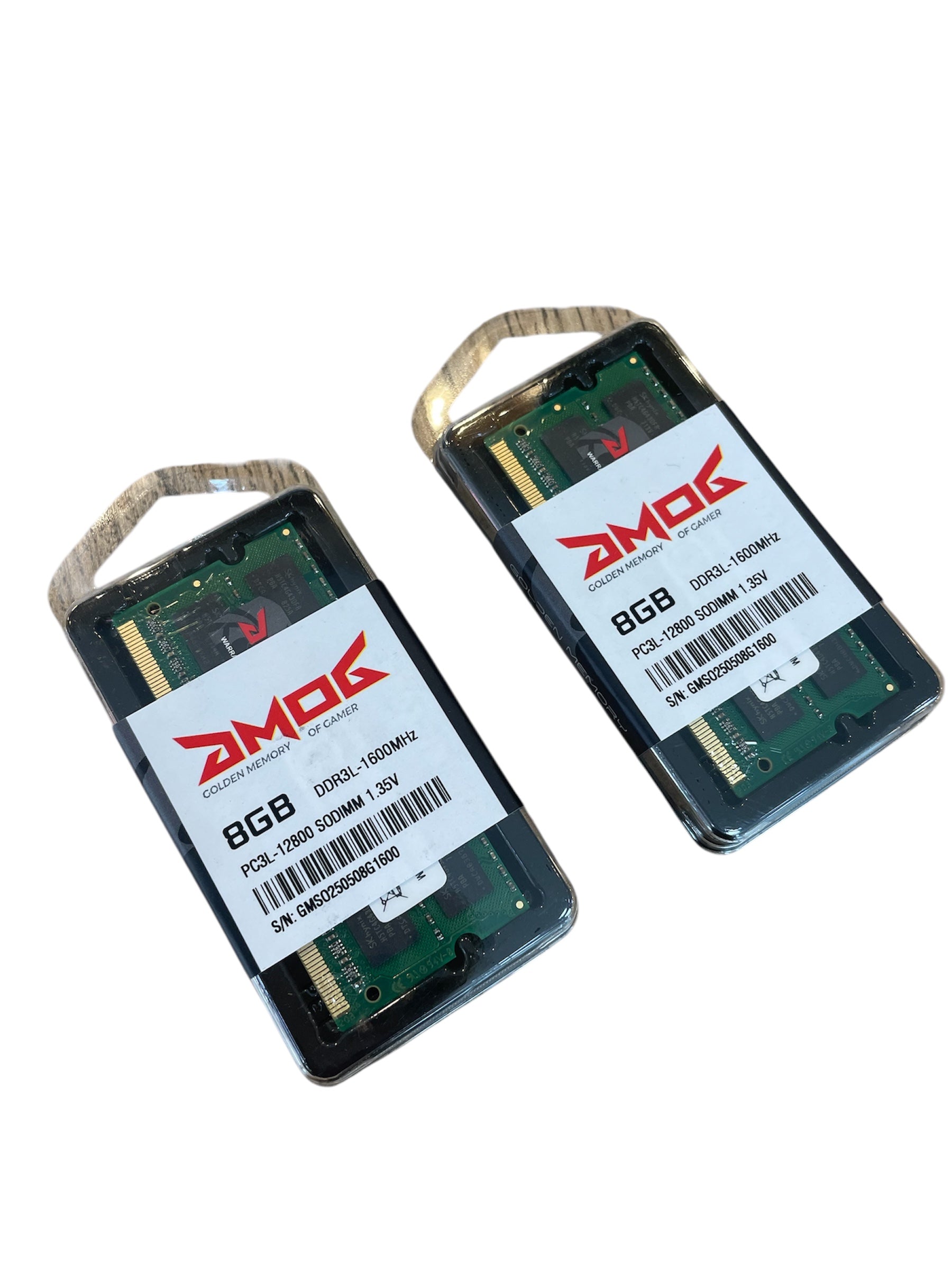 Memoria RAM AMOG 8GB DDR3L SODIMM 1600MHz