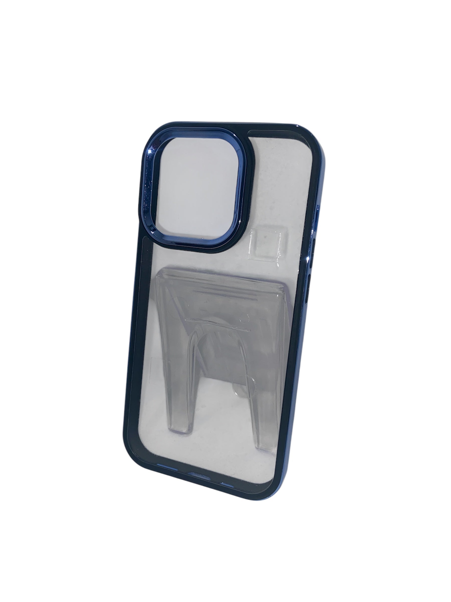 Case Iphone 14 pro semitransparente con borde brillante
