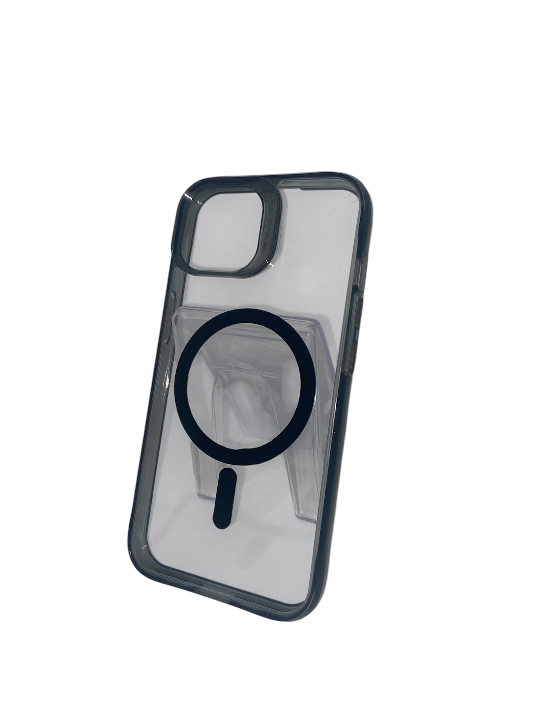 Case IPhone 15 semitransparente con Magsafe