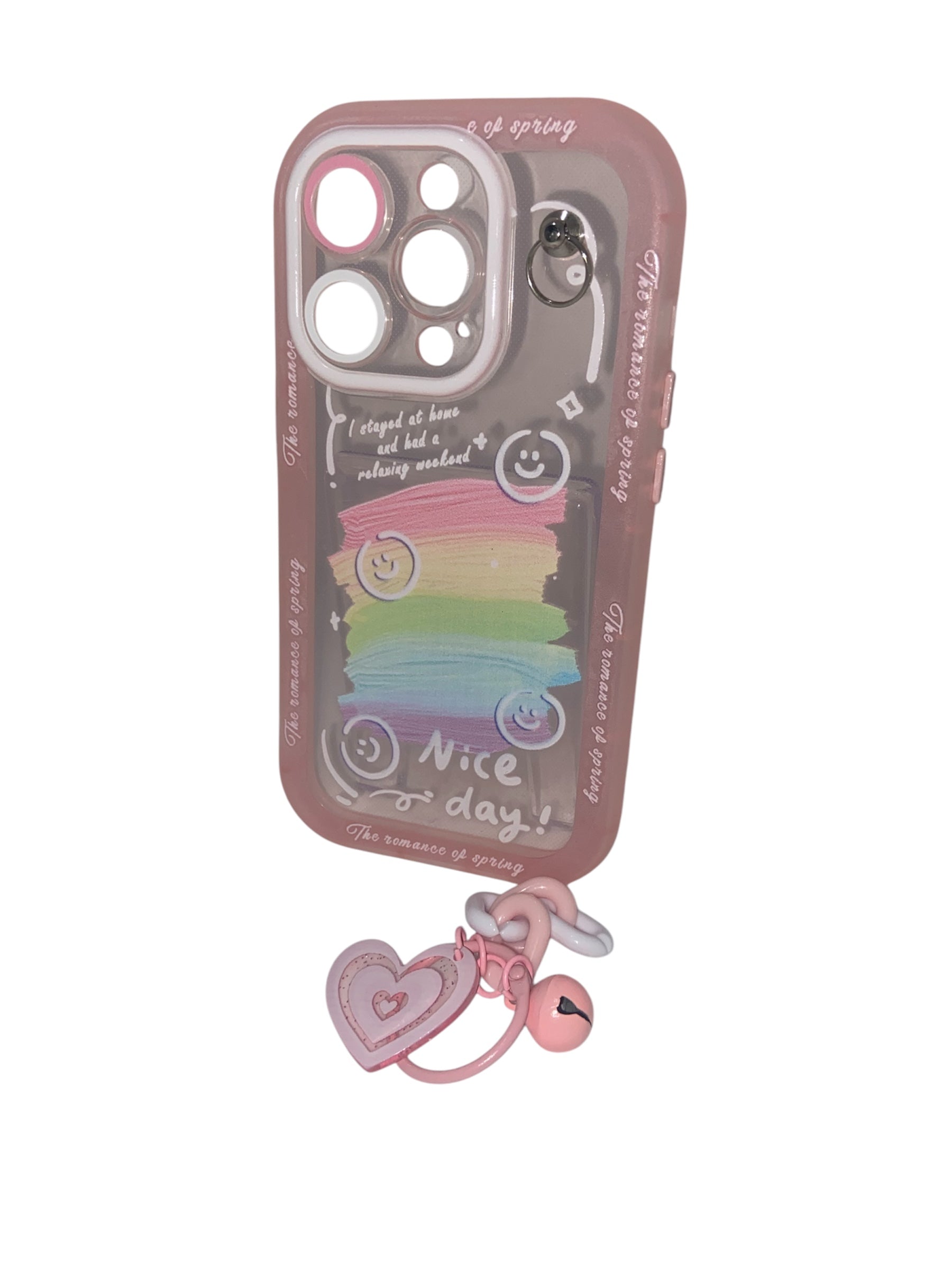 Case IPhone 14 pro alegría arcoíris