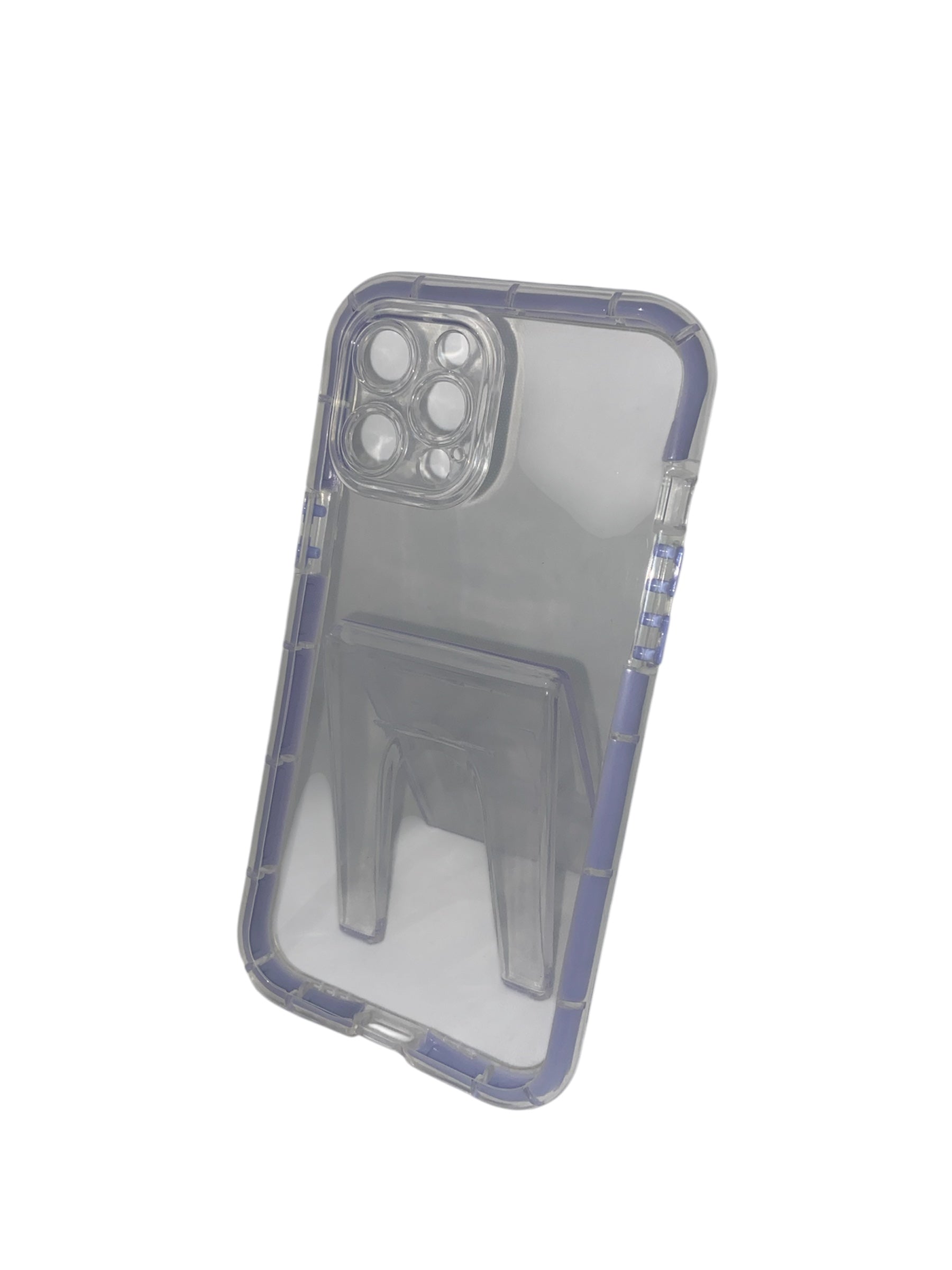 Case Iphone 14 pro semitransparente mini borde color