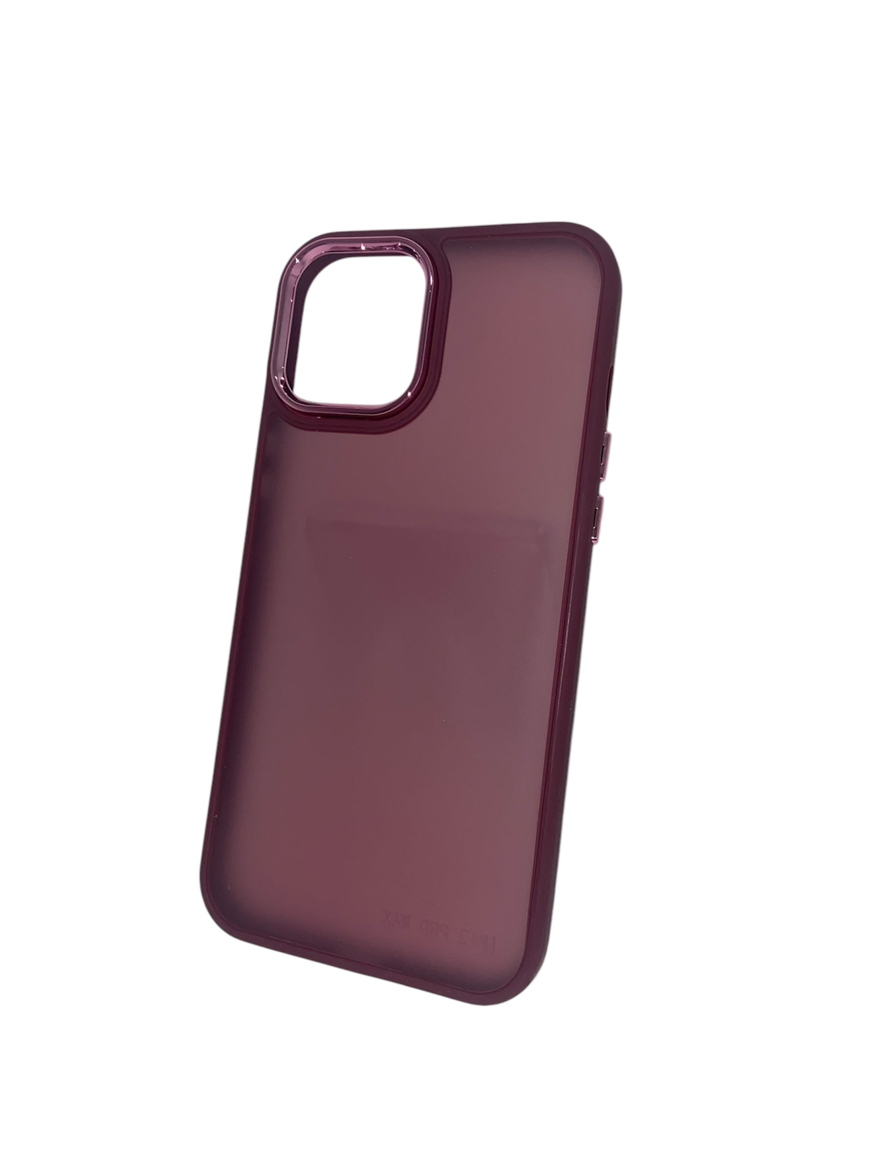 Case IPhone 12 Pro Max con borde brillante