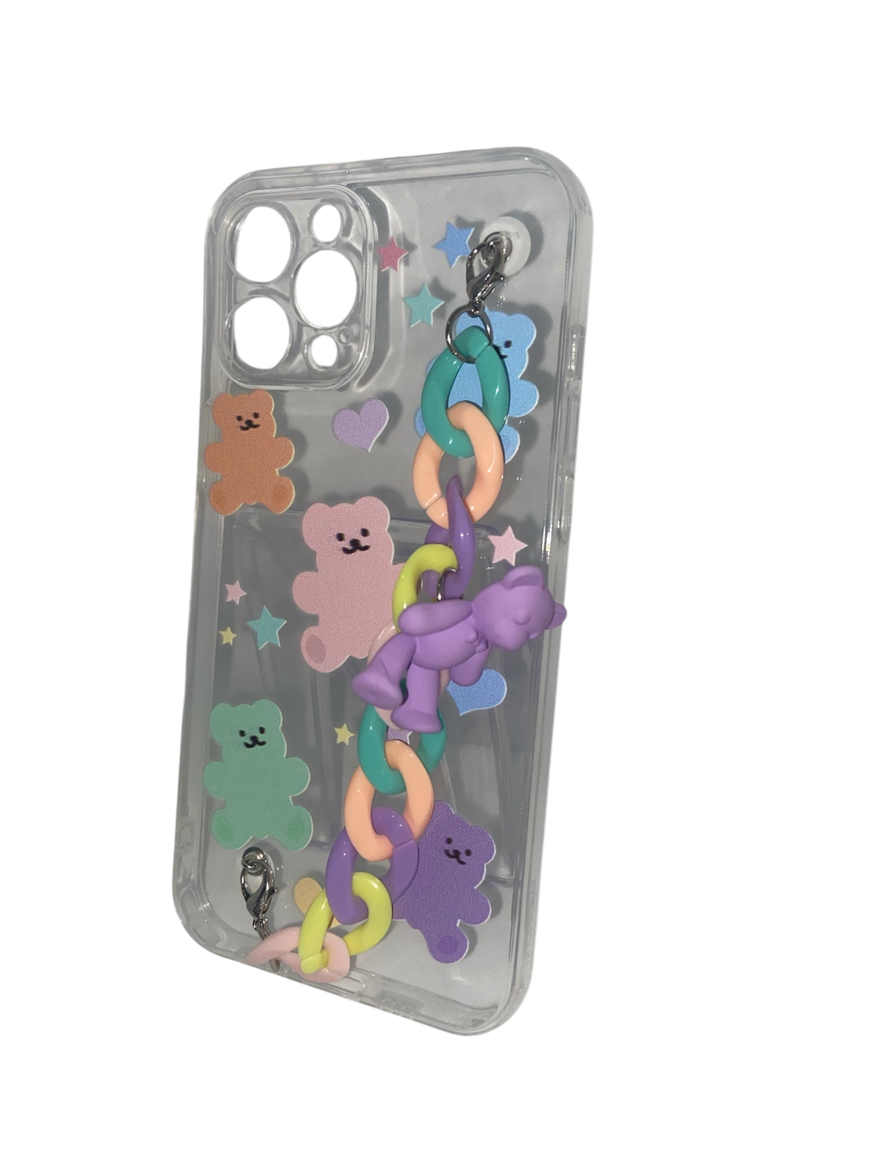 Case IPhone 13 Pro Max  "Ositos de colores"