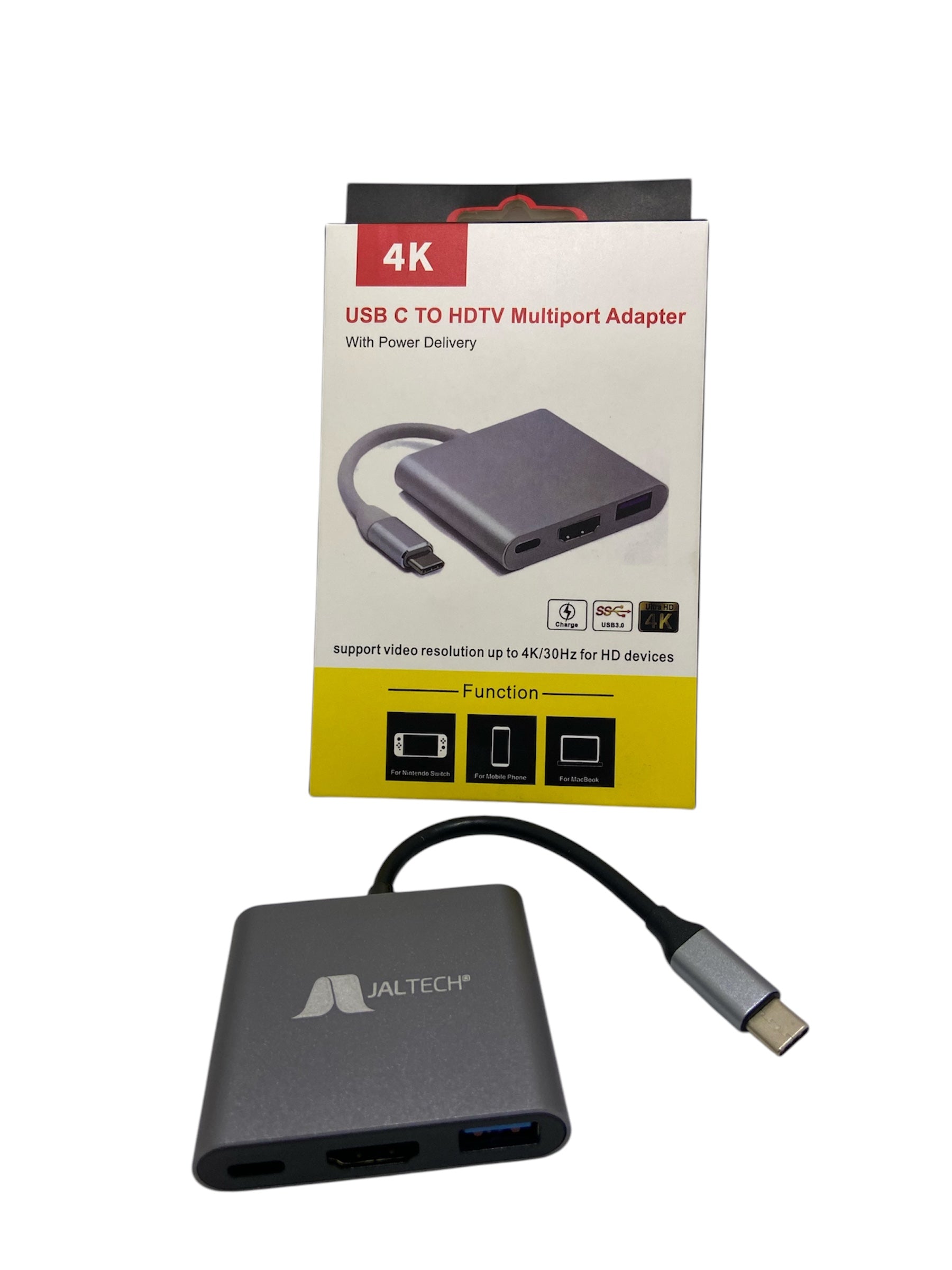 Adaptador multipuerto USB C a HDTV