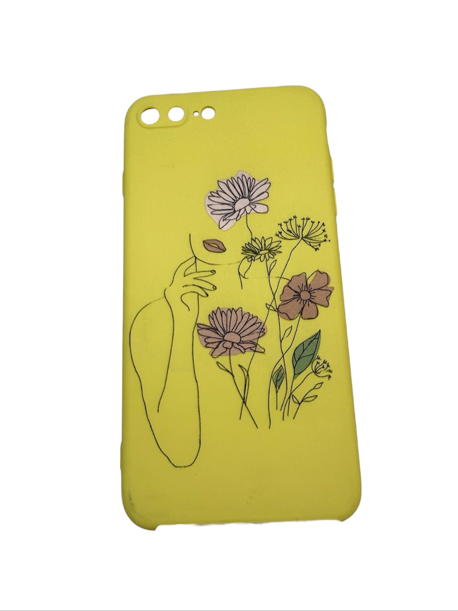 Case IPhone 7 plus Silicone minimalista