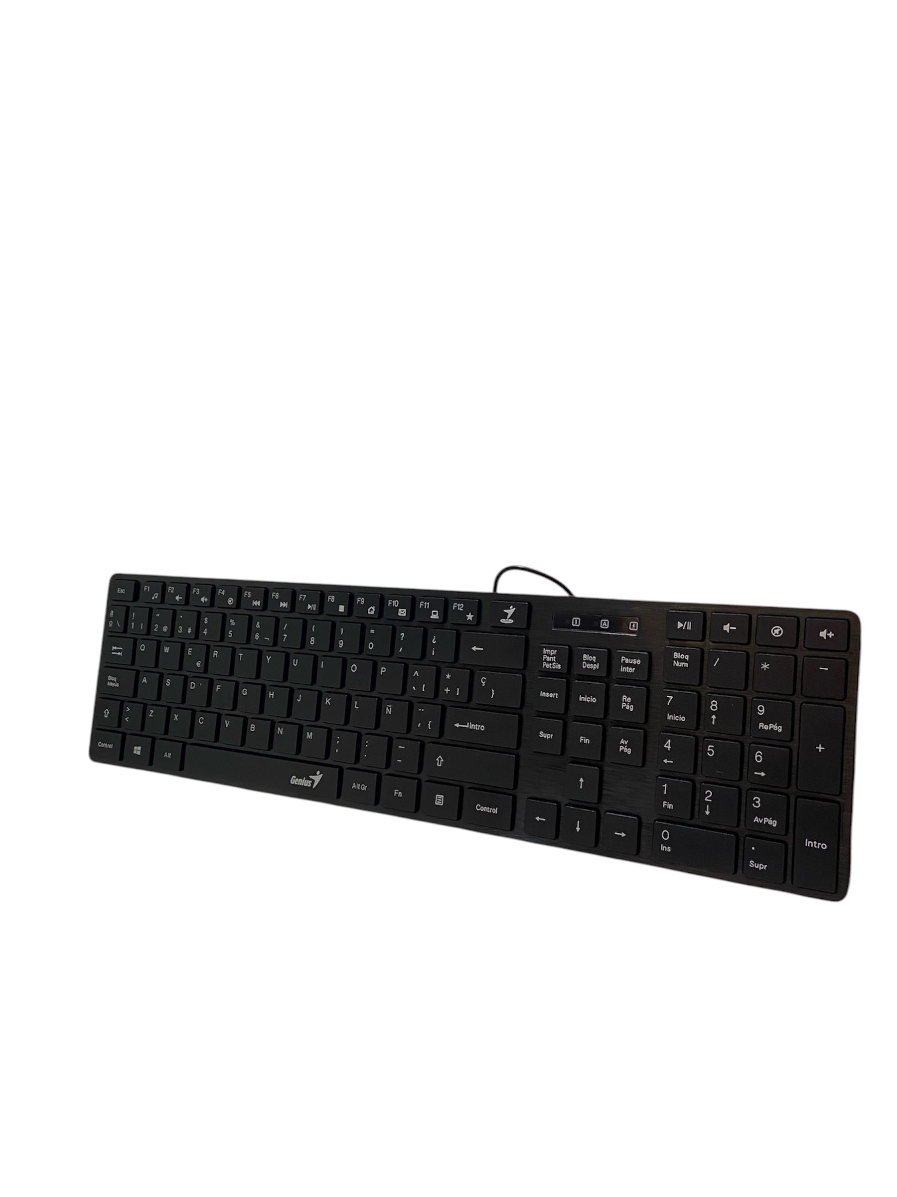 Teclado genius multimedia alámbrico