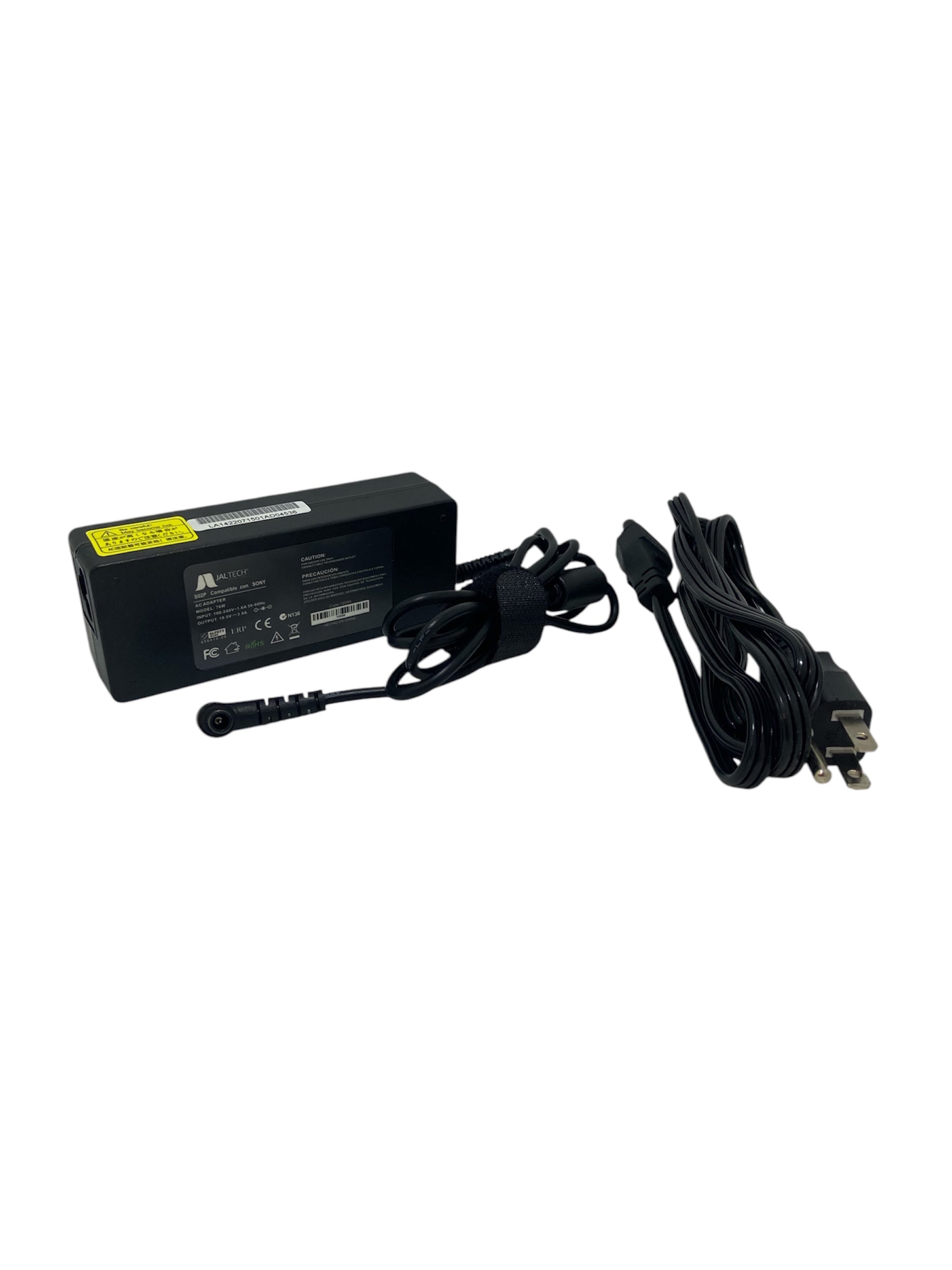 Cargador para sony 19.5 V 3.9 punta 6.5 x 4.4 L 76W