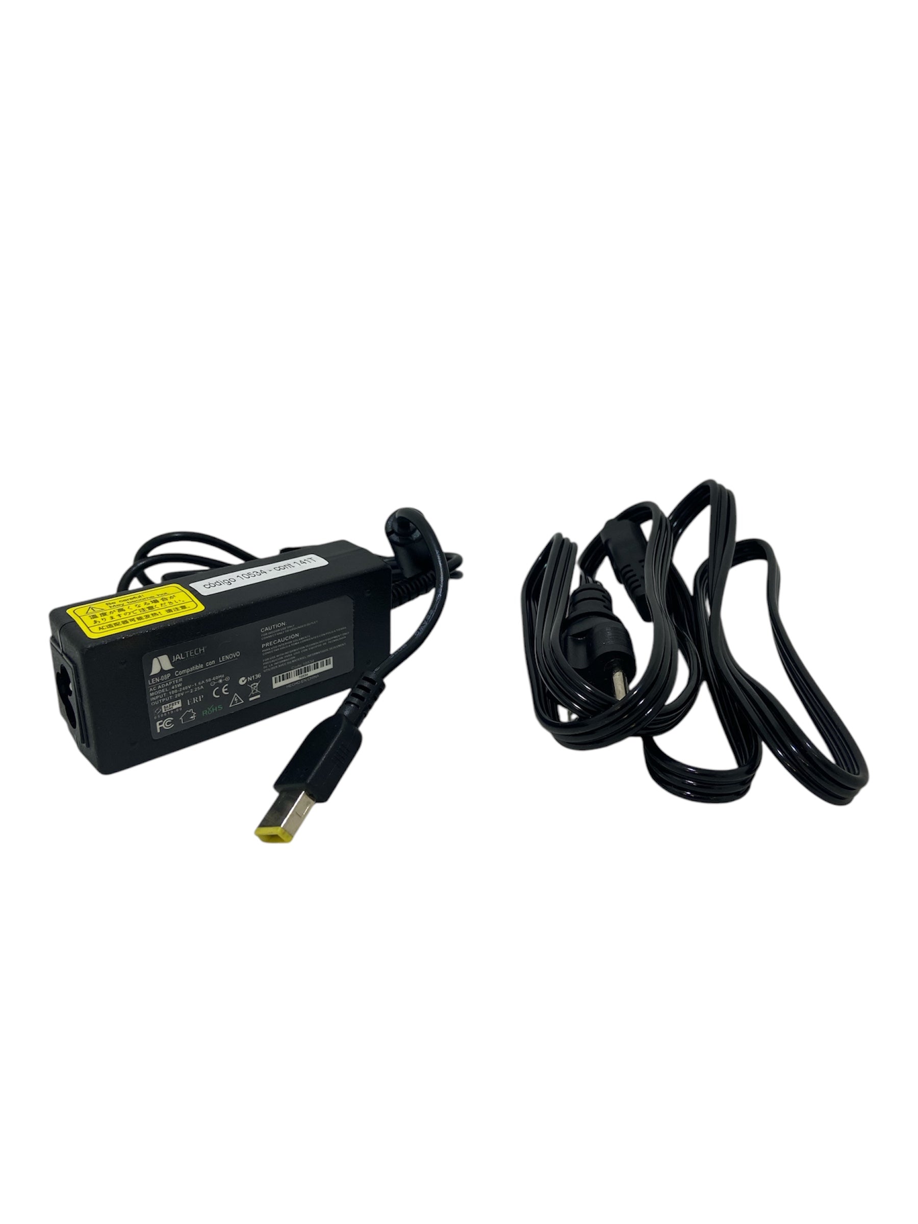 Cargador para Lenovo 20V 2.25A punta 11X 4 USB Amarilla 45W