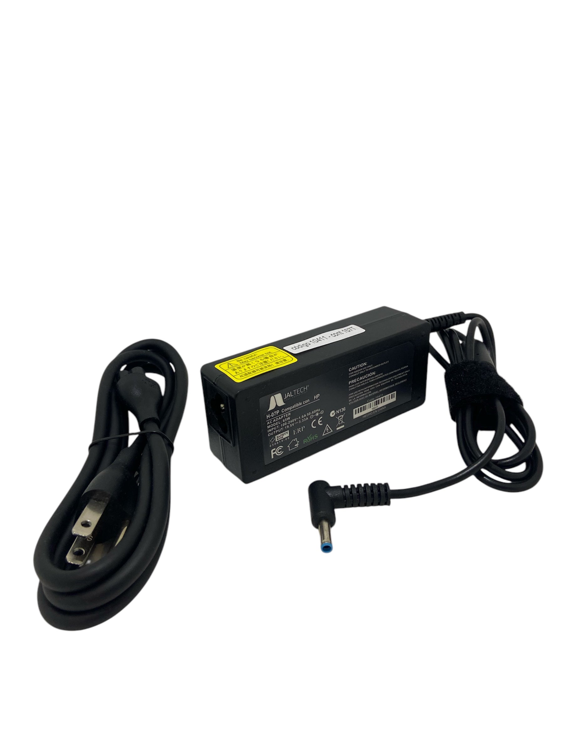 Cargador para HP 19.5V - 3.33A punta 4.5 x 3,0 azul 65w