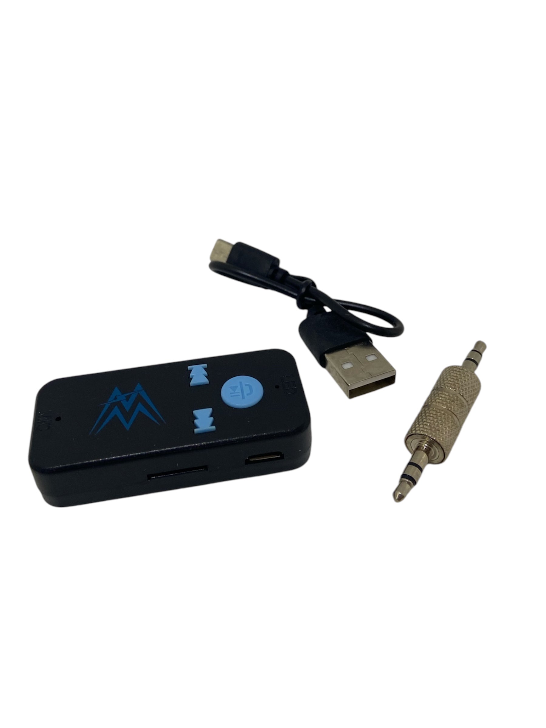 Adaptador Bluetooth Audio Auxiliar Bateria Recargable 3.5mm