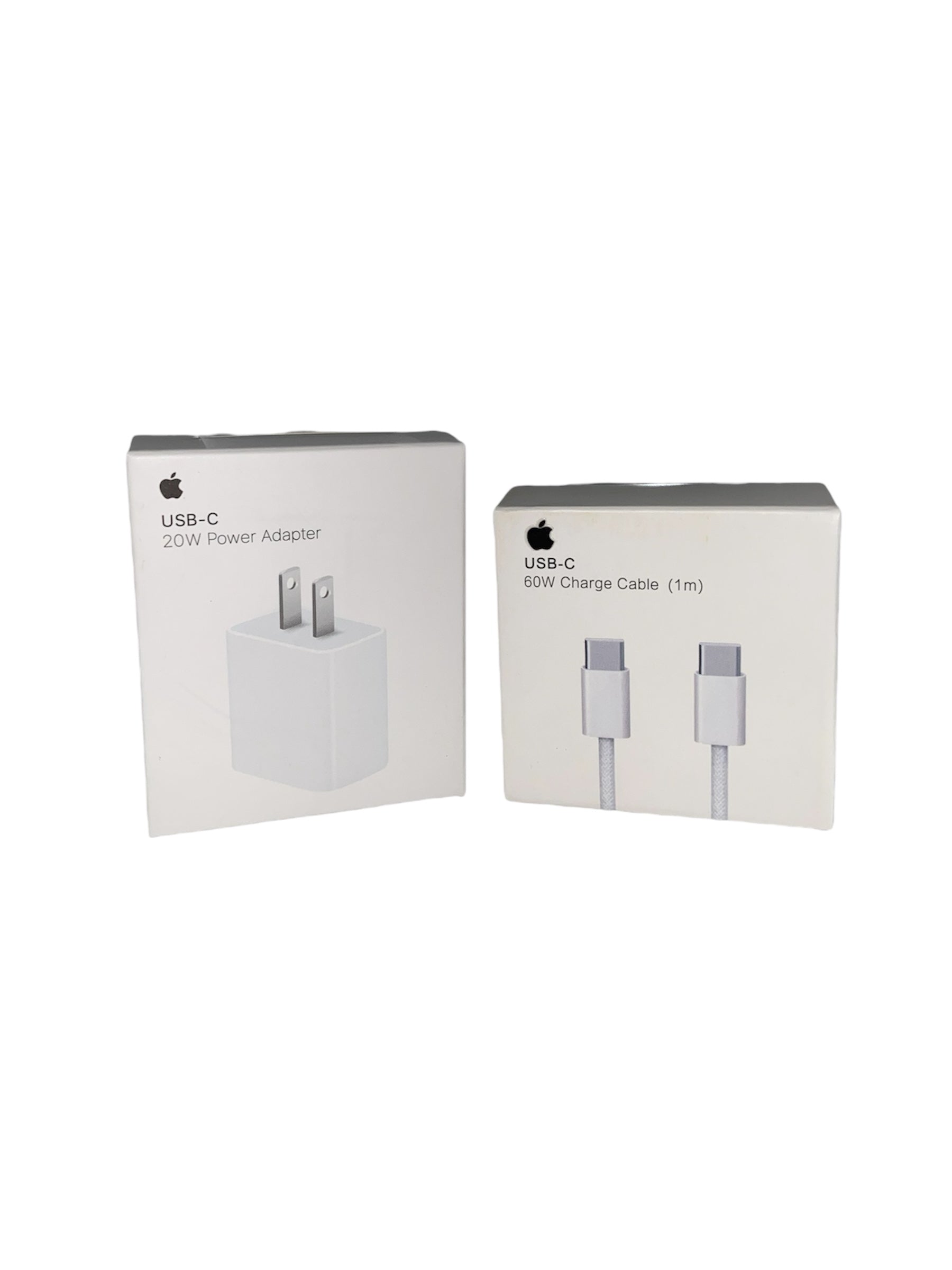 Cargador Iphone completo adaptador 20w + cable usb-c lightning (1m)